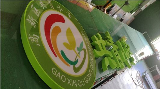 射阳常见的发光字类型