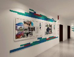 射阳企业文化墙用什么材料好？